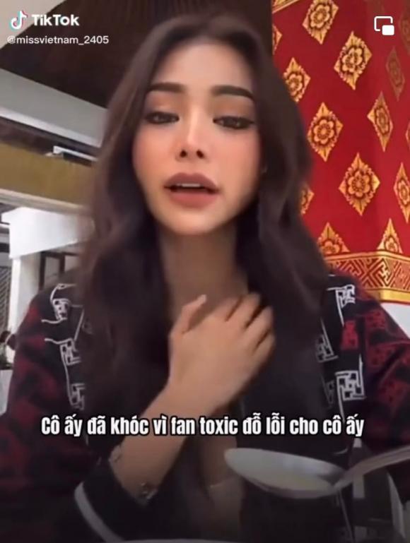Thiên Ân mệt mỏi và bật khóc khi bị antifan chỉ trích tại Miss Grand International 2022