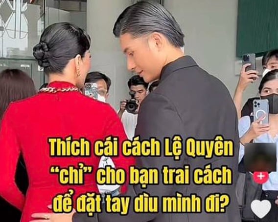 Hé lộ sự thật phía sau hành động bàn tay hư của Lâm Bảo Châu trên người Lệ Quyên